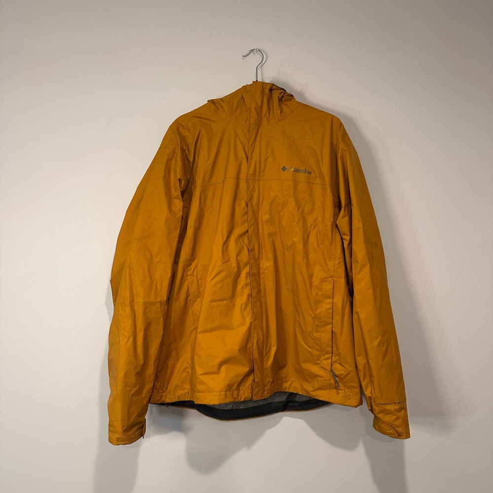 Columbia Men's Mustard Raincoat